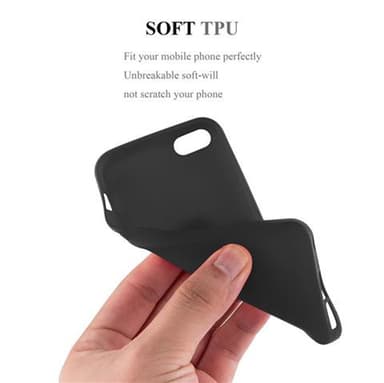 Skal iPhone 5 / 5S / SE 2016 Fodral Case (Svart)