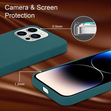 iPhone 14 PRO MAX Skal Fodral Case (Grön)