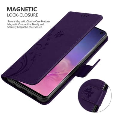 Samsung Galaxy S10 5G Plånboksfodral Skal (Lila)