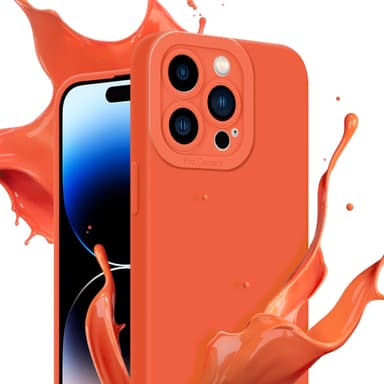 iPhone 14 PRO MAX Skal Fodral Case (Orange)