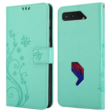 Asus ROG Phone 5 Plånboksfodral Skal (Turkos)
