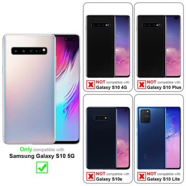 Skal Samsung Galaxy S10 5G Fodral Case (Lila)