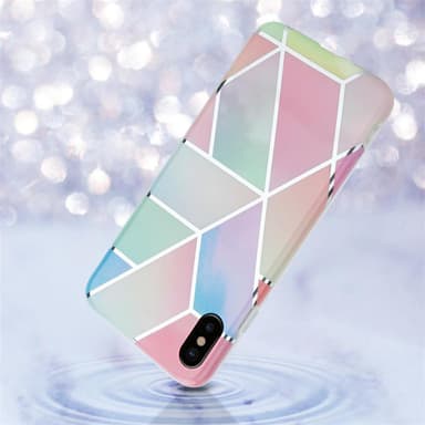 iPhone X / XS Plånboksfodral Skal (Rosa)
