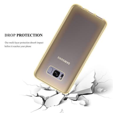 Samsung Galaxy S8 Skal Fodral Case (Guld)