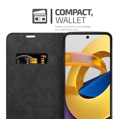 Xiaomi POCO M4 PRO 5G Skal Fodral Case (Svart)