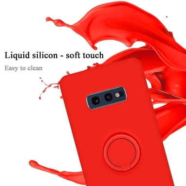 Skal Samsung Galaxy S10e Fodral Case (Röd)
