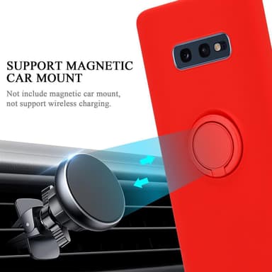 Skal Samsung Galaxy S10e Fodral Case (Röd)