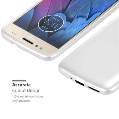 Skal Motorola MOTO G5S Fodral Case (Silver)