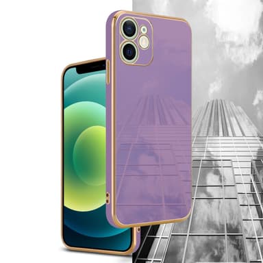 iPhone 12 Skal Fodral Case (Lila)