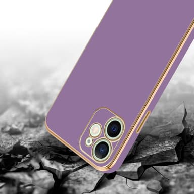 iPhone 12 Skal Fodral Case (Lila)