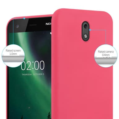 Skal Nokia 2 2017 Fodral Case (Röd)