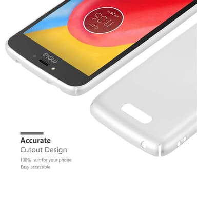 Motorola MOTO C Skal Fodral Case (Silver)