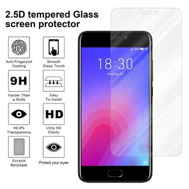 MEIZU M6 Skyddsglas Skyddsfilm Skärmskydd