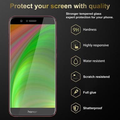 Honor V9 3x Skyddsglas Skyddsfilm Skärmskydd