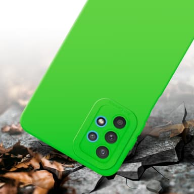 Samsung Galaxy A32 5G Skal Fodral Case (Grön)