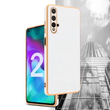 Honor 20 / 20S / Huawei NOVA 5T Skal Fodral Case (Vit)