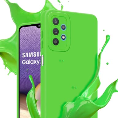 Samsung Galaxy A32 5G Skal Fodral Case (Grön)