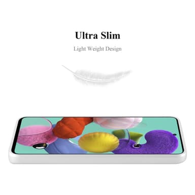Skal Samsung Galaxy A71 4G Fodral Case (Silver)