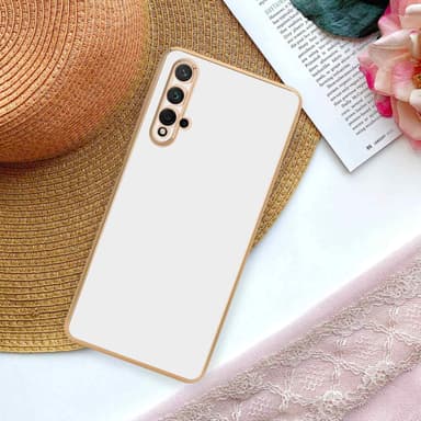 Honor 20 / 20S / Huawei NOVA 5T Skal Fodral Case (Vit)