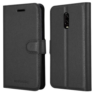 OnePlus 6T Plånboksfodral Skal (Svart)