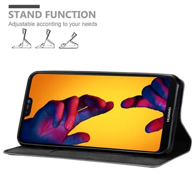 Huawei P20 LITE 2018 / NOVA 3E Skal Fodral Case (Grå)