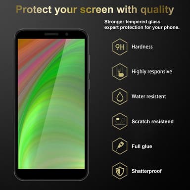 Honor 9S / Huawei Y5P 3x Skyddsglas Skyddsfilm