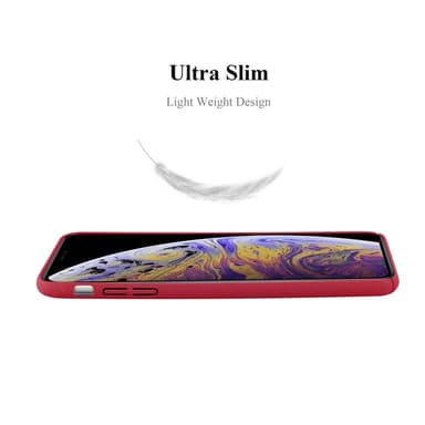 iPhone XS MAX Skal Fodral Case (Röd)