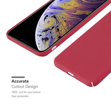 iPhone XS MAX Skal Fodral Case (Röd)