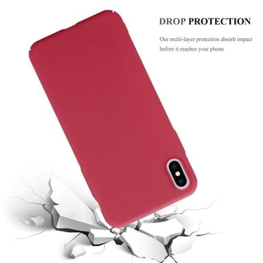 iPhone XS MAX Skal Fodral Case (Röd)