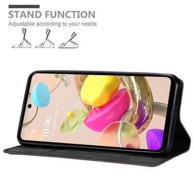 LG K42 Skal Fodral Case (Brun)