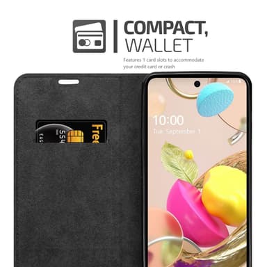 LG K42 Skal Fodral Case (Brun)