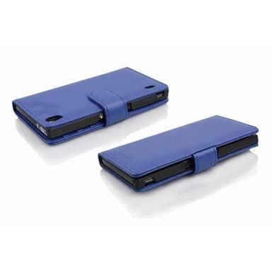 Huawei ASCEND P7 Plånboksfodral Skal (Blå)