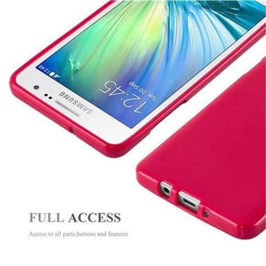 Samsung Galaxy A5 2015 Skal Fodral Case (Röd)