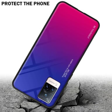 Vivo V21 4G / 5G Skal Fodral Case (Svart)