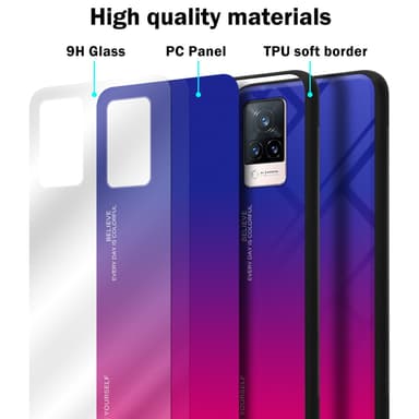 Vivo V21 4G / 5G Skal Fodral Case (Svart)