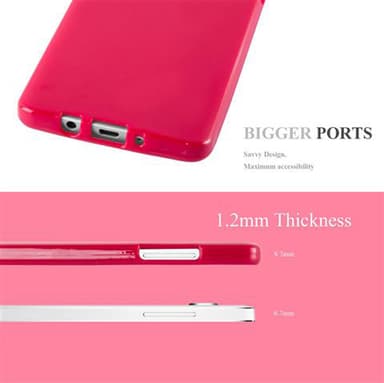 Samsung Galaxy A5 2015 Skal Fodral Case (Röd)