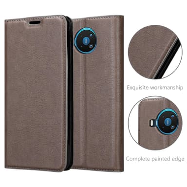 Nokia 8.3 Skal Fodral Case (Brun)