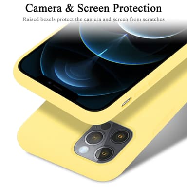 iPhone 12 PRO MAX Skal Fodral Case (Gul)