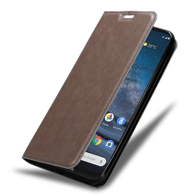 Nokia 8.3 Skal Fodral Case (Brun)