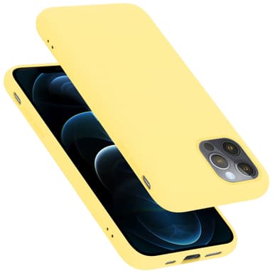 iPhone 12 PRO MAX Skal Fodral Case (Gul)