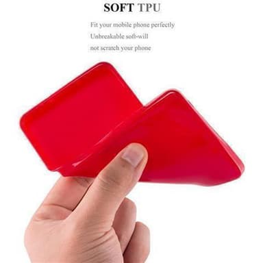 Samsung Galaxy TREND LITE Skal Fodral Case (Röd)