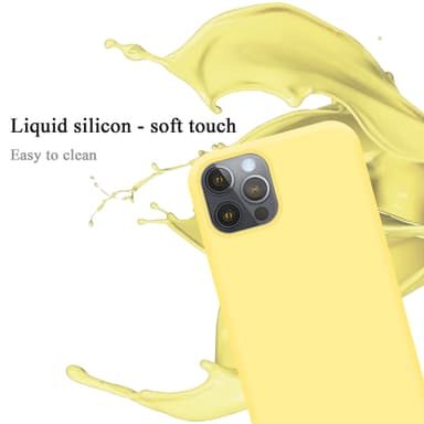 iPhone 12 PRO MAX Skal Fodral Case (Gul)