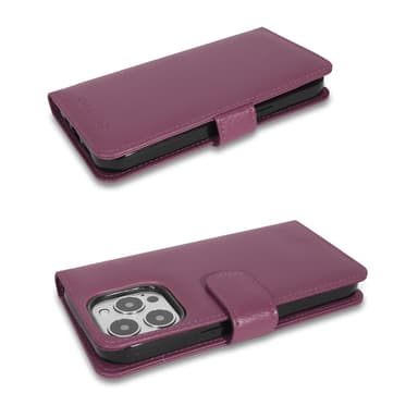 iPhone 13 PRO Plånboksfodral Skal (Lila)
