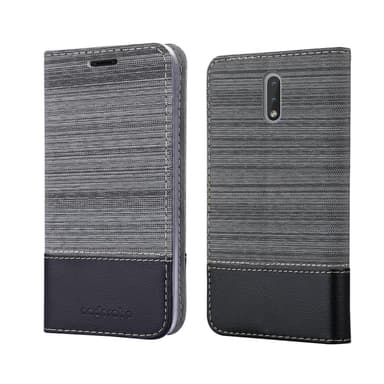 Nokia 2.3 Plånboksfodral Skal (Grå)