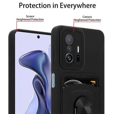 Xiaomi 11T / 11T PRO Skal Fodral (Svart)