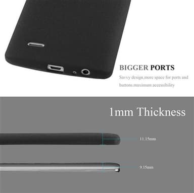 Skal LG G3 Fodral Case (Svart)