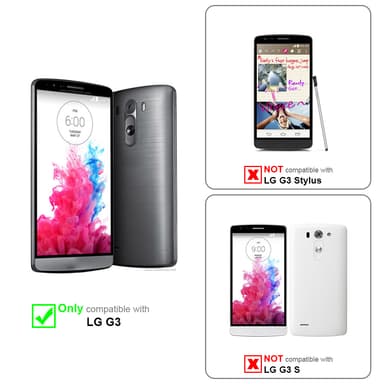 LG G3 Flipfodral Skal (Svart)