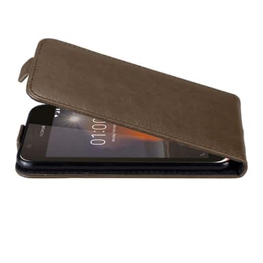 Nokia 1 2018 Flipfodral Skal (Brun)