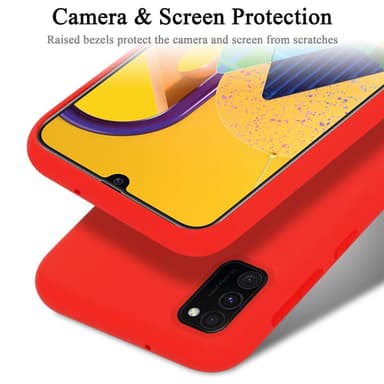 Samsung Galaxy M21 / M30s Skal Fodral Case (Röd)