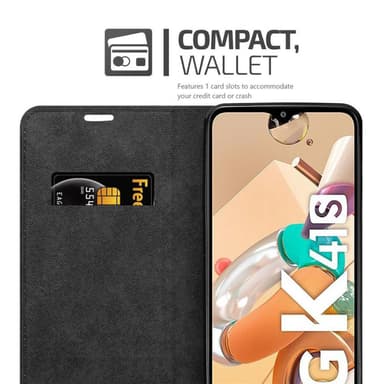 LG KQ51 Skal Fodral Case (Svart)